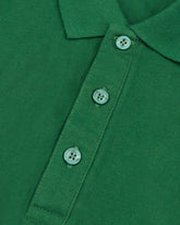 Men's Full Sleeve Polo - Green